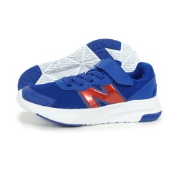 ニューバランス キッズ new balance キッズ ジュニア スニーカー PT578 TA ブルー/レッド 子供靴 子ども マジックテープ 運動靴 体育祭 学校 男の子 女の子