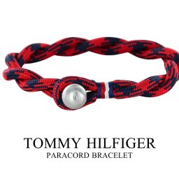 トミーヒルフィガー ブレスレット ユニセックス メンズ レディース ロープブレスレット レッド ネイビー アクセサリー ブランド カジュアル アクセサリー プレゼント ギフト 男性 女性 Tommy Hilfiger 成人 卒業 入学