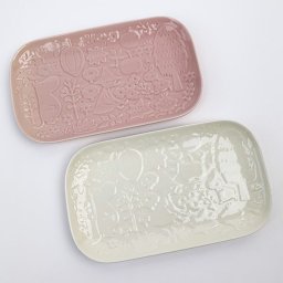 ムーミン ペア スクエアプレートセット キャベリー プレート 皿 キッチン ランチ