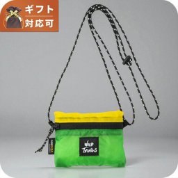 ワイルドシングス WILD THINGS ショルダーバッグ WT-380-3834-GREEN-YELLOW メンズ レディース グリーン
