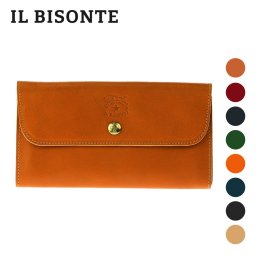 イル ビゾンテ IL BISONTE C0842 長財布 メンズ レディース 財布 ロングウォレット レザー 本革 シンプル ファッション 小物 ブランド おしゃれ 革 カード プレゼント ギフト 誕生日 お祝い 記念 全8色