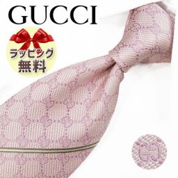 グッチ ネクタイ GUCCI ピンク GG柄 (8cm) AREND 456522-5900 A35 【グッチネクタイ・ブランドネクタイ・ネクタイブランド・ブランドギフト・プレゼント・バースデー】【20代・30代・40代・50代・おしゃれ・セール】