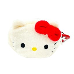 サンリオ ハローキティ カラビナ付ふわミニポーチ キーホルダー Sanrio