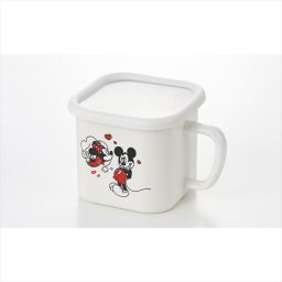 「ミッキー＆ミニー」ホーローマルチスクエアポット MMJ-01 キッチン キッチン雑貨  内祝 内祝い お祝 御祝 記念品 出産内祝い プレゼント 快気祝い 粗供養 引出物