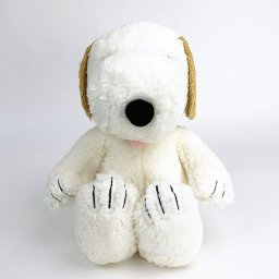 PEANUTS スヌーピー SNOOPY'S FLUFFY BROTHER ANDY アンディ M ぬいぐるみ コレクション ホワイト