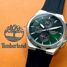 正規品 ティンバーランド 腕時計 メンズ 父の日 グリーン文字盤 ラバーベルト 多機能 Timberland 時計 エコ素材バッグ付き ブランドウォッチ おしゃれ カジュアル プレゼント ギフト 男性 彼氏 学生 社会人 成人 卒業 入学