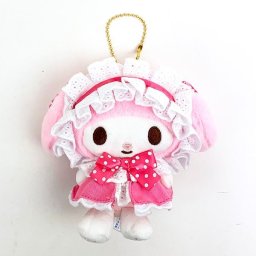 サンリオ マイメロデイ ロリータドレス マスコット キーホルダー ぬいぐるみ