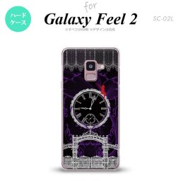 Galaxy Feel 2 ギャラクシー フィール 2 SC-02L スマホケース カバー ハードケース 妖精と時計 ゴシック灰 nk-sc02l-1252[スマホ,スマホケース,スマホカバー,ケース,カバー,ジャケット]