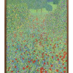 グスタフ クリムト けしの咲く野 A3 サイズ ポスター アート おしゃれ 絵画 インテリア 北欧 イラスト マット紙 艶消し アートパネル 額 フレーム デザイン 壁掛け ギフト 新築祝い ディスプレイ 引越し祝い　新生活　空間デザイン 