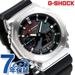 gショック ジーショック G-SHOCK クォーツ 電池式 GM-2100RW-1A アナログデジタル 2100シリーズ メンズ 腕時計 ブランド カシオ casio アナデジ マルチカラー