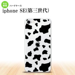 iPhoneSE 3 iPhoneSE 3 スマホケース ハードケース ダルメシアン 牛 クリア メンズ レディース nk-ise3-479