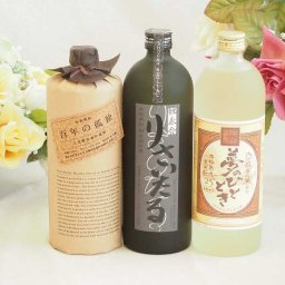 旨味がぎっしり詰まった本格麦焼酎お楽しみ3本セット(熟成麦 夢のひととき25度 長期貯蔵りさいたる30度 大麦長期 百年の孤独40度) 720ml×3本