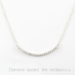 ネックレス レディース ダイヤモンド 18金 ペンダント ホワイトゴールドk18 ダイヤ 18k 0.1ct 華奢 シンプル 人気 クリスマス