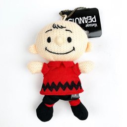 PEANUTS チャーリー・ブラウン ニットマスコット チャーリー・ブラウン 50‘s マスコット ストラップ