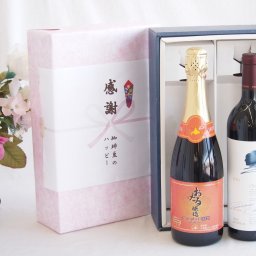 実りの秋の贈り物 感謝の贈り物ボックス 世界が憧れオーパス・ワンと国産ワインセット(おたる醸造 キャンベル赤スパークリングワインやや甘口(北海道)720mlオーパス ワン 2021赤ワイン カリフォルニアワイン 750ml 