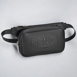 フェンディ ボディバッグ メンズ レディース ブランド FENDI レザー 7VA6050AMAC F0GXN ブラック