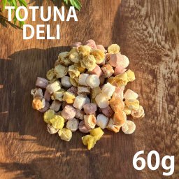 トトゥナデリ TOTUNA DELI 国産おやつ 犬用 国産米粉の彩りビッツ 60g