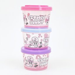 エスターバニー (Esther Bunny)  ジョインド式薄肉保存容器 3点セット ランチ 日本製