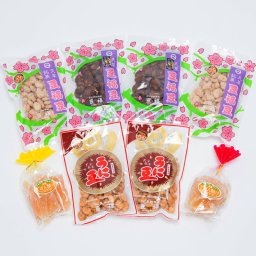 和菓子 天草華うに豆詰合せ〔ざぼん漬け（120ｇ）×2、うに豆（72ｇ）×2他〕 有限会社うに豆総本家 豆福 熊本県