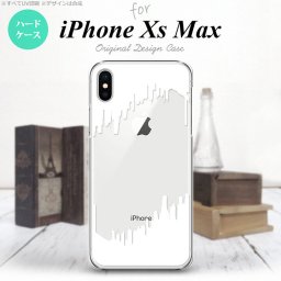 iPhoneXsMax iPhone XS Max スマホケース ハードケース ホラー 白 メンズ レディース nk-ixm-196