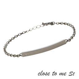 メンズ ブレスレット ブランド：close to me 金属アレルギーを発症しにくいサージカルステンレスを使用 アクセサリー ジュエリー クロストゥーミー