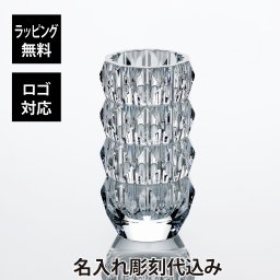 Baccart バカラ ルクソール ベース Sサイズ クリア 15cm 名入れ彫刻代込み 記念日 お祝い プレゼント 名前 刻印 名入れ 花瓶 