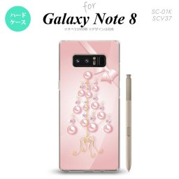 【SC01K】【スマホケース/スマホカバー】【ギャラクシー ノート8】SC01K スマホケース Galaxy Note8 SC-01K カバー ギャラクシー ノート8 ツリーオブジェ ピンク nk-sc01k-305【メール便送料無料】