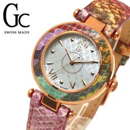GUESSのプレミアムラインGC 高品質スイスメイド GC ジーシー 腕時計 Lady Chic Y12005L1 レディース ブランド スイス製 ウォッチ 高級感 ギフト<br>