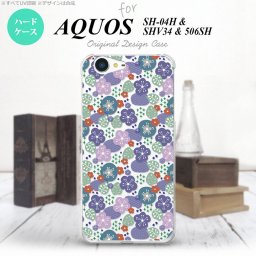 【506SH】【スマホケース/スマホカバー】【アクオス Xx3】506SH スマホケース AQUOS Xx3 506SH カバー アクオス Xx3 春花 シック nk-506sh-1706【メール便送料無料】