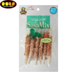 マルジョー＆ウエフク 愛犬用おやつ ササミックス ホワイト棒 6本 国産 おやつ