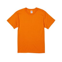 ユナイテッドアスレ United Athle 半袖 Tシャツ トップス アパレル 無地 ハイクオリティー 5001-01 0064 メンズ レディース ユニセックス オレンジ