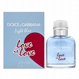 ドルチェ&ガッバーナ ライトブルー　プールオム　ラブイズラブ オードトワレ  75ml  |  Dolce & Gabbana  香水（メンズ） 美容グッズ コスメ化粧品 誕生日 クリスマス ホワイトデー 結婚記念日 ウエディングギフト 母の日 送別会 バレンタインデー 女性 彼女 妻奥さん 母お母