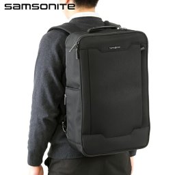 サムソナイト リュック メンズ ブランド Samsonite シルエット SILHOUETTE バックパック リュックサック ショルダーバッグ ブリーフケース ポリエステル 2WAY 139027-1041 ブラック バッグ