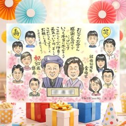 結婚記念日の記念に、笑顔あふれる手描き似顔絵を贈りませんか。 金婚式 プレゼント 似顔絵 手描き 名入れ ギフト 贈り物 結婚記念日 誕生日 お祝い 長寿 大人数 ご夫婦 ご両親 祖父 家族 下書き確認 名入れ 修正無料 実績多数 宝物 かわいい 親孝行 宝物 感謝 結婚50周年 長寿 一生もの ホワイトデー おしゃれ ブライダルギフト 白寿祝い 快気祝い 引っ越し おすすめ 喜寿祝い 感動