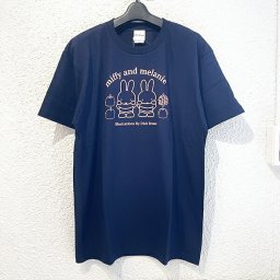 ミッフィー  miffy おきがえ Tシャツ ネイビー Lサイズ アパレル