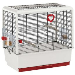 イタリアferplast社製 鳥かご ピアノ 3 Piano 3 鳥籠 ゲージ フルセット カナリア セキセイインコ 小型鳥用