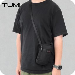 トゥミ ショルダーバッグ メンズ ブランド TUMI スモール・クロスボディ・ポーチ クロスボディ 02603587 BLACK バッグ