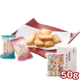 百菓匠まえだ 米菓詰合せ 感謝のきもち 50g おかき あられ ギフト セット 個包装 海老マヨ 胡麻サラダ 挨拶 手土産 内祝い お礼 お供え 和菓子 お菓子