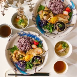 信楽焼 万能プレート皿 パスタ皿 おしゃれ 丸皿 浅い 大皿　皿 和食器 盛り付け 陶器 取り皿 小皿 碧水万能プレート w399-01