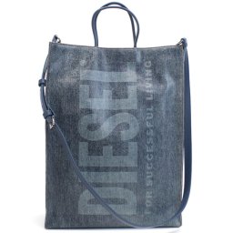 ディーゼル DIESEL ハンドバッグ ショルダーバッグ ロゴ 通勤 ジム アウトドア X08919 P4636 H1410 ブルー系