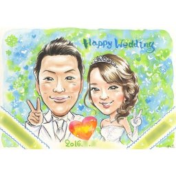 【似顔絵】ウェルカムボード ブライダル 結婚式 ギフト お祝い 披露宴 ウェディング ウエルカムスペース ハンドメイド 手作り　ぽん太 結婚式 ウェディング ボード ウェルカムボード サンクスボード 新郎 新婦 友人 両親 祖父 祖母 おじいちゃん おばあちゃん