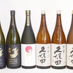 金鯱×久保田6本セット(久保田 百寿(新潟県) 久保田 千寿(新潟県) 久保田 萬寿(新潟県) 金鯱 大吟醸(愛知県) 金鯱 純米大吟醸(愛知県) 金鯱 純米吟醸(愛知県)) 1800ml×6本