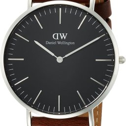 ２年保証 送料無料 新品 Daniel Wellington ダニエル ウェリントン DW 腕時計 Classic Black St.Mawes クラシック ブラック セントモーズ DW00100130 DW00600130 メンズ レディース ユニセックス ステンレス レザー シルバー ブラック ブラウン 銀 黒  茶 クォーツ 電池式
