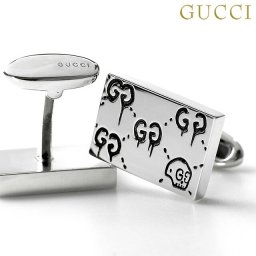 グッチ ブランド カフス メンズ GUCCI ゴースト スターリングシルバー 457224 J8400 0701 シルバー アクセサリー おしゃれ ギフト プレゼント 実用的
