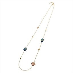 cocoro 金箔ガラスネックレス　ブルー 200-APGGNK-BL  内祝 内祝い お祝 御祝 記念品 出産内祝い プレゼント 快気祝い 粗供養 引出物