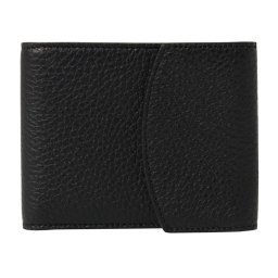 メゾン マルジェラ Maison Margiela 財布 ミニ財布 S55UI0294 P4479 T8013 フォーステッチ 小銭入れ付 二つ折り財布 BLACK ブラック