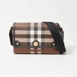 バーバリー BURBERRY 8071385 ショルダーバッグ LL MD NOTE GC9 レディース バッグ ミディアム ノート ジャイアント チェック カジュアル 斜め掛け 鞄 プレゼント お祝い 記念 ギフト ダークバーチブラウン