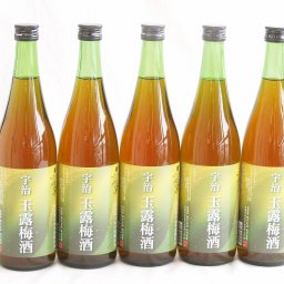 5本セット(はんなり京梅酒 宇治玉露梅酒 12% 北川本家(京都)) 720ml×5本