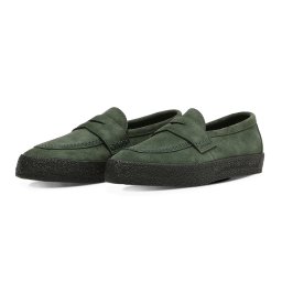 コンバース CONVERSE メンズ レディース ローファー スニーカー  CS ローファー II SK ダークグリーン/ブラック CS LOAFER II SK