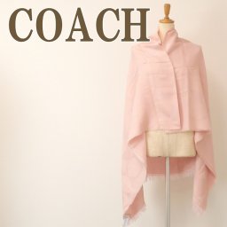コーチ COACH ストール レディース スカーフ 大判 ピンク 54248BLH ブランド 人気